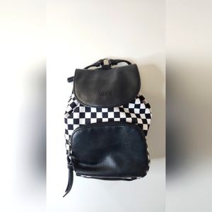 VANS Free Spirit Mini Backpack - Black & White